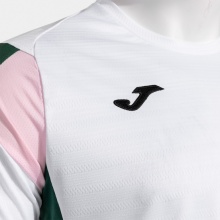 Joma Tennis-T-Shirt Corta Montreal 2025 weiss/grün Herren