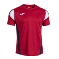 Joma Tennis-T-Shirt Corta Montreal 2025 rot/navyblau Herren