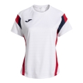 Joma Tennis-Shirt Corta Montreal 2025 weiss/rot Damen