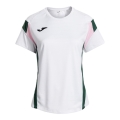 Joma Tennis-Shirt Corta Montreal 2025 weiss/grün Damen