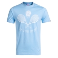 Joma Tennis Tshirt Challenge (Baumwolle) blau Herren
