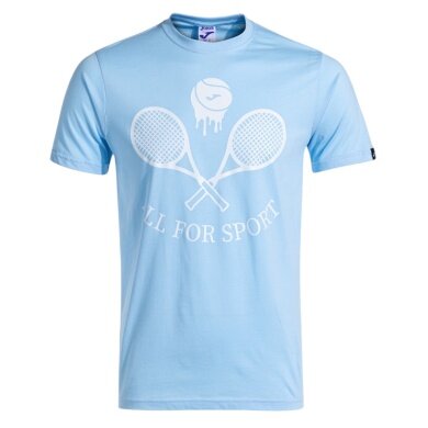 Joma Tennis Tshirt Challenge (Baumwolle) blau Herren