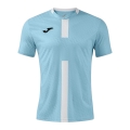 Joma Trainings-Tshirt Proteam III (V-Ausschnitt, leicht, atmungsaktiv) himmelblau/weiss Herren