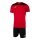 Joma Trainingsanzug (kurze Hose und kurzarm Shirt) Phoenix III Set rot/schwarz Herren