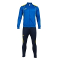 Joma Trainingsanzug Championship VII (Jacke und Hose) royalblau/gelb/marineblau Herren