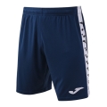 Joma Trainingshose Heroic (100% Polyester) kurz navyblau/weiss Herren