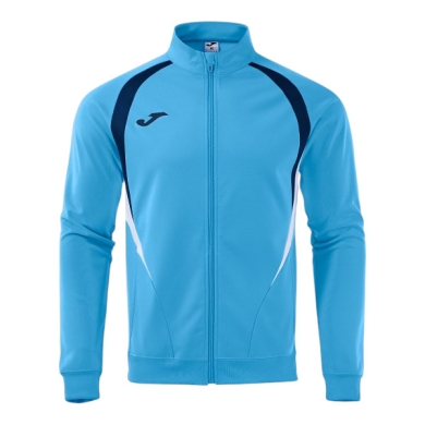 Joma Trainingsjacke Championship 20 (atmungsaktiv, bequem, rec. Polyester) himmelblau/navyblau Herren