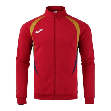 Joma Trainingsjacke Championship 20 (atmungsaktiv, bequem, rec. Polyester) rot/navyblau Herren
