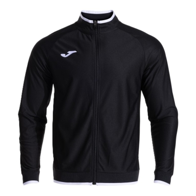 Joma Trainingsjacke Combi Premium (mit Seitentaschen, atmungsaktiv Funktionsmaterial) schwarz/weiss Herren