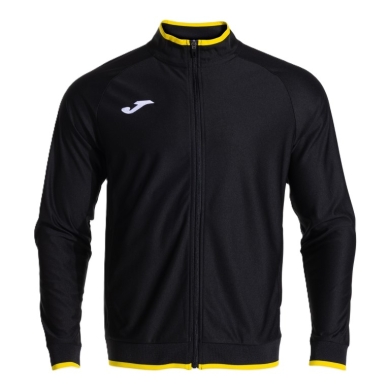 Joma Trainingsjacke Combi Premium (mit Seitentaschen, atmungsaktiv Funktionsmaterial) schwarz/gelb Herren