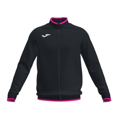 Joma Trainingsjacke Combi Premium (mit Seitentaschen, atmungsaktiv Funktionsmaterial) schwarz/rosa Herren