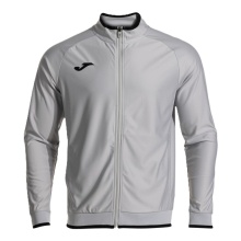 Joma Trainingsjacke Combi Premium (mit Seitentaschen, atmungsaktiv Funktionsmaterial) grau Herren