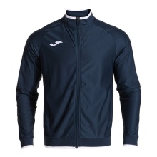 Joma Trainingsjacke Combi Premium (mit Seitentaschen, atmungsaktiv Funktionsmaterial) navy/weiss Herren