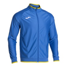 Joma Trainingsjacke Combi Premium (mit Seitentaschen, atmungsaktiv Funktionsmaterial) royalblau/gelb Herren