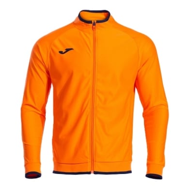 Joma Trainingsjacke Combi Premium (mit Seitentaschen, atmungsaktiv Funktionsmaterial) orange/schwarz Herren