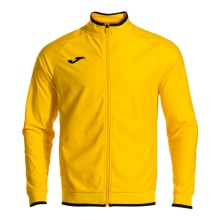 Joma Trainingsjacke Combi Premium (mit Seitentaschen, atmungsaktiv Funktionsmaterial) gelb/schwarz Herren