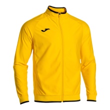 Joma Trainingsjacke Combi Premium (mit Seitentaschen, atmungsaktiv Funktionsmaterial) gelb/schwarz Herren