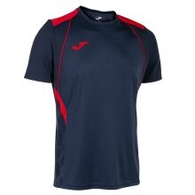 Joma Sport-Tshirt Championship VII (leicht, atmungsaktiv) marineblau/rot Herren