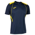 Joma Sport-Tshirt Championship VII (leicht, atmungsaktiv) marineblau/gelb Herren
