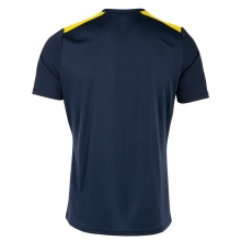 Joma Sport-Tshirt Championship VII (leicht, atmungsaktiv) marineblau/gelb Herren