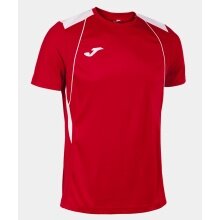 Joma Sport-Tshirt Championship VII (leicht, atmungsaktiv) rot/weiss Herren