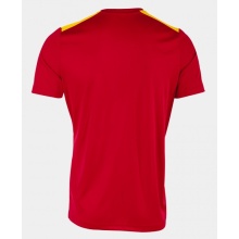 Joma Sport-Tshirt Championship VII (leicht, atmungsaktiv) rot/gelb Herren