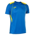 Joma Sport-Tshirt Championship VII (leicht, atmungsaktiv) royalblau/gelb Herren