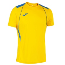 Joma Sport-Tshirt Championship VII (leicht, atmungsaktiv) gelb/royalblau Herren