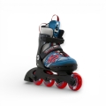 K2 Inline Skates Eddie Pro (Rollen: 70mm/80A, Kugellager: ABEC: 3) grau/blau Kinder