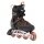 K2 Inline Skates F.I.T. 80 Alu (Rollen: 80mm/82A, Kugellager: ABEC 5) schwarz/orange Herren