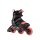 K2 Inline Skates Trio LT 100 (Rollen: 100mm/83A, Kugellager: ILQ 7 ) schwarz/coral Damen