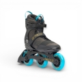 K2 Inline Skates Trio LT 100 (Rollen: 100mm/83A, Kugellager: ILQ 7 ) schwarz/blau Herren