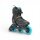 K2 Inline Skates Trio LT 100 (Rollen: 100mm/83A, Kugellager: ILQ 7 ) schwarz/blau Herren