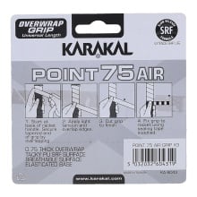 Karakal Overgrip Point Air 0.75mm blau 3er