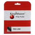 Kirschbaum Tennissaite Pro Line No II (Haltbarkeit+Kontrolle) schwarz 12m Set