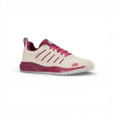 KSwiss Padelschuhe Ultra Court - creamweiss/burgund Damen