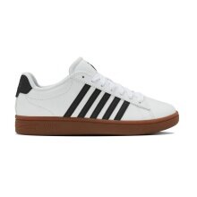 KSwiss Sneaker Court Tiebreak II (Leder) 2025 weiss/schwarz/gum Herren
