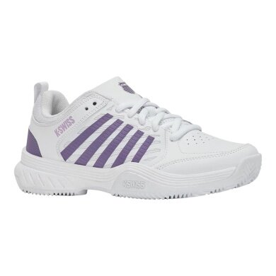 KSwiss Tennisschuhe Court Express 2 Clay/Sandplatz 2026 weiss/lavender Damen