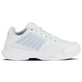 KSwiss Tennisschuhe Court Express Indoor/Carpet/Teppich weiss/violett/peach Kleinkinder
