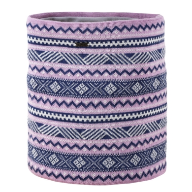 Kama Multifunktionstuch (Halstuch) S35 - Merinowolle - pink/blau - 1 Stück