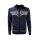 Kama Sweater Pullover 4065 Full Zip (Merinowolle) navyblau Herren