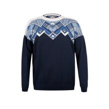 Kama Sweater Pullover 4068 (Merinowolle-Mischung) navyblau Herren