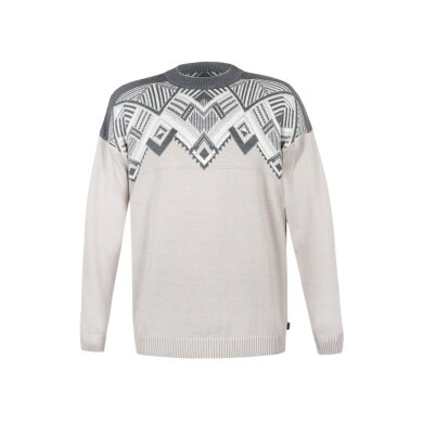 Kama Sweater Pullover 4068 (Merinowolle-Mischung) beige Herren