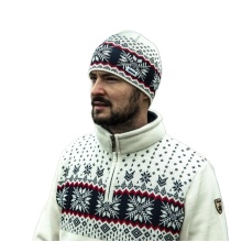 Kama Sweater Pullover 4054 Half Zip (warm, Strickmaterial) weiss Herren