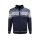 Kama Sweater Pullover 4064 Full Zip (Merinowolle-Mischung) dunkelblau Herren