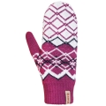 Kama Winterhandschuhe (Fäustling) R112 aus Merinowolle - pink/weiss - 1 Paar
