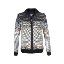 Kama Sweater Pullover 5060 Full Zip (Merinowolle, winddicht, atmungsaktiv) graphitgrau/weiss Damen