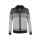 Kama Sweater Pullover 5060 Full Zip (Merinowolle, winddicht, atmungsaktiv) graphitgrau/weiss Damen