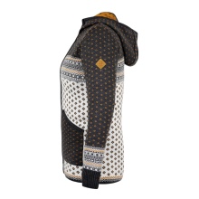 Kama Kapuzenpullover 5066 Full Zip (Merinowolle-Mischung) graphitgrau Damen