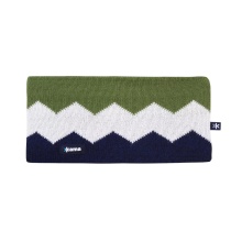 Kama Stirnband C79 (Merinowolle) - blau/weiss/grün - 1 Stück